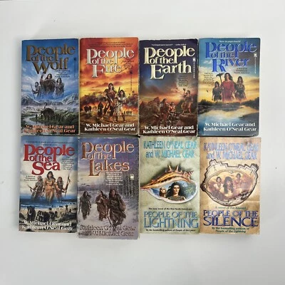 Lot of 8 The First North America's Forgotten Past Series 1-8 Paperback Books Foto 1 de 4