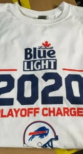 Camiseta Buffalo Bills Playoff 2020 con logotipo - para hombre totalmente nueva  - Imagen 1 de 1