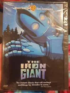 THE IRON GIANT HARRY CONNICK JR DVD BRAD BIRD CULT ANIMATION CARTOON MOVIE FILM - Picture 1 of 2