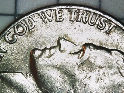 1979 D Jefferson Nickel - Major Double Die Obverse and Reverse + Filled MM - Image 1 of 4