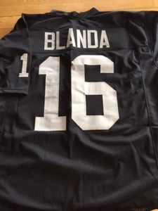 Camiseta personalizada sin firmar de los Raiders George Blanda - Imagen 1 de 2