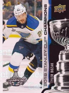 2019 St. Louis Blues Stanley Cup Champions #5 Tyler Bozak - Picture 1 of 1