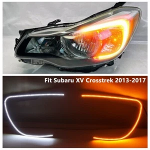 Para Subaru XV Crosstrek 13-17 Faro Interruptor Luz de giro Placa LED - Imagen 1 de 7