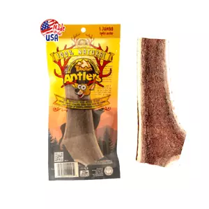 Jumbo Split Elk Antler Premium dog chews, Grade A antlers from USA for big dogs - Picture 1 of 10