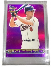 CAL RIPKEN JR 2000 PACIFIC PRISM HOLOGRAPHIC PURPLE PARALLEL #20 SERIAL # 47/99