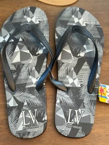 LV Promo Symm Thong Sandals Las Vegas Mens Size 10 NWT - Picture 1 of 5