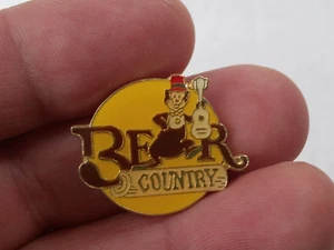 Vintage Disney Bear Country 30th Anniversary Lapel Hat Pin New Old Stock - Picture 1 of 8