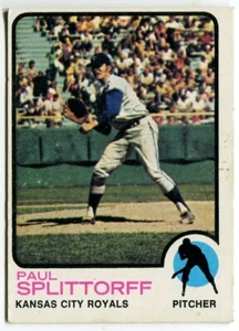1973 Topps #48 Paul Splittorff Kansas City Royals - Picture 1 of 2