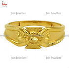 18 Kt, 22 Kt Hallmark Real Solid Yellow Gold Men's Ring Size 8 9 10 11 12 13 14