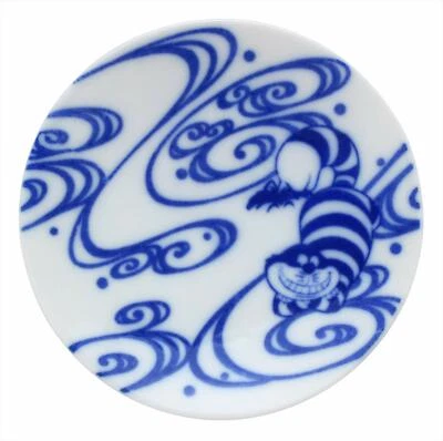 Plato pequeño Sango Toki Disney Sometsuke Mamezara 90 mm gato de Cheshire 3230-108 Foto 1 de 4