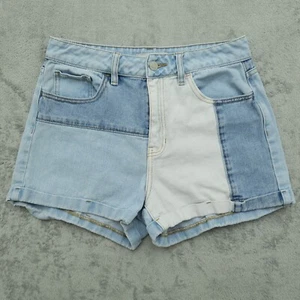 Pacsun Shorts Women's 27 Blue High-Rise All-Cotton Denim Jorts 28x2.5-Measured - Picture 1 of 11