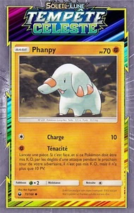 Phanpy - SL07:Himmlischer Sturm - 72/168 - Französische Pokemon Karte - Bild 1 von 1