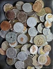Huge Bulk Mixed Lot of 120 Assorted Coins Around the World Card Wash Phone