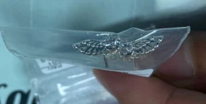 Original Pandora #298501C01 Funkelnde Engelsflügel Ohrstecker mit CZ - Bild 1 von 3