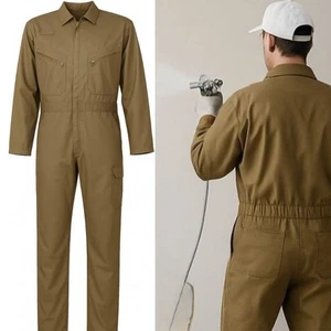 Traje de caldera desechable Hazmat mono de cuerpo completo para hombres y mujeres resistente al agua - Imagen 1 de 9