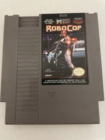 Robocop NES Nintendo testato funzionante carrello spille pulite autentiche