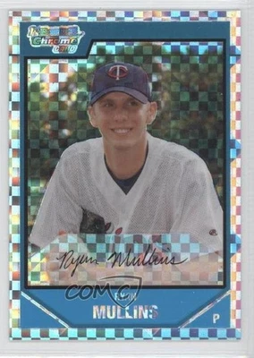 2007 Bowman Chrome Prospects X-Fractor /275 Ryan Mullins #BC109 - Image 1 of 2