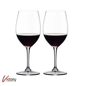 NWOB RIEDEL Vivant Red Wine Glass Set 2-PACK | Clear Crystal - 19.8 oz. BPA-Free - Picture 1 of 8