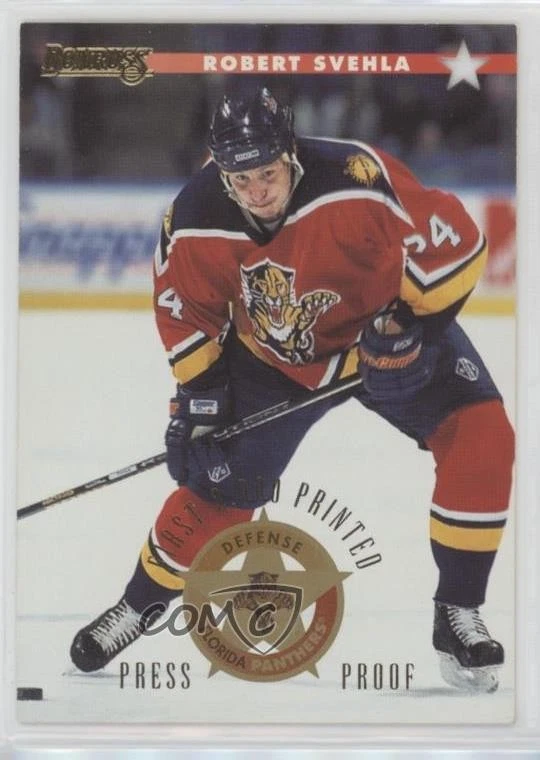 1996-97 Donruss Press Proof /2000 Robert Svehla #77 - Image 1 of 2