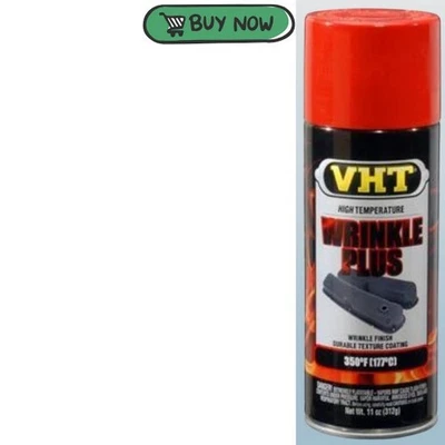 Pintura VHT SP204 High Temperature Wrinkle Plus - Pintura en aerosol roja - 11 oz nueva Foto 1 de 4