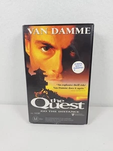 The Quest (VHS, 1996) Van Damme Ex Rental Big Box - Picture 1 of 6