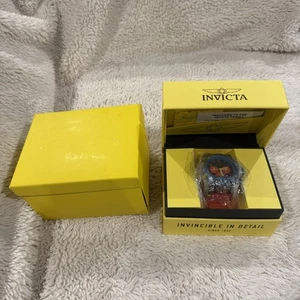 Invicta Bolt Zeus Magnum Men's Watch 52mm Leather Red Blue (Mod #43852) - Picture 1 of 13