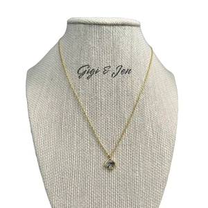Kate spade black Everyday Spade Enamel Necklace - Picture 1 of 2