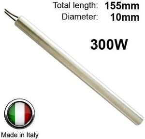 Résistance Bougie D'Allumage Pour Poêle À Granulés 300W 155MM 10MM; Diamètre 10 - Imagen 1 de 1