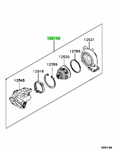 Coupling, T/C Housing For: Mitsubishi Lancer Evo 7 8 9 CT9A - Picture 1 of 1