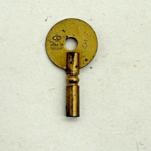 Messing Neuheit Uhrenschlüssel. Größe 3, 3,0 mm.  (CM25-3174) - Bild 1 von 2