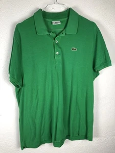 Lacoste Polo Camiseta Top 100% Algodón Verde Talla XXL Hombre Men T-Shirt Tee - Imagen 1 de 14