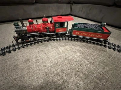 Bachmann G Scale Big Hauler North Pole & Southern Christmas Holiday Train Set - Image 1 of 4