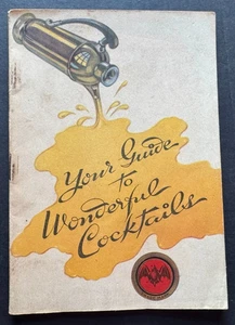 1950s Bacardi Cuban Cocktail Recipe Book Cuba Rum Bacardi - Picture 1 of 19