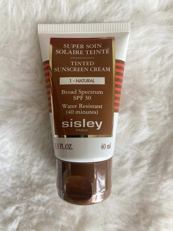 Crema protectora solar tintada Sisley Paris FPS 30 tonos 1-natural. 1,3 oz SELLADO Foto 1 de 1