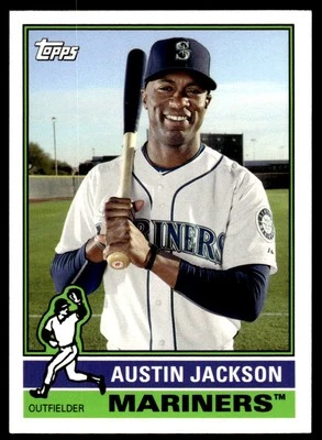 2015 Topps Archives #140 Austin Jackson Seattle Mariners Baseball - Image 1 of 2