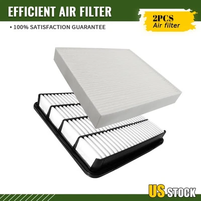 Juego de filtros de aire de motor y cabina para Toyota Tundra Sequoia Land Cruiser Lexus LX570 Foto 1 de 4