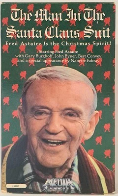 The Man In The Santa Claus Suit (1979) Fred Astaire ~ VHS Tested TV Movie  - Image 1 of 4