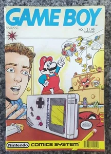 Game Boy #1 1990 Valiant Super Nintendo Comic Book *See Pics 🔥 - Picture 1 of 21