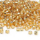 Внешний вид - 200 Matsuno 6/0 Glass Seed Beads Silver Lined Spacer Beads Nice Quality