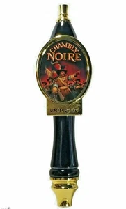 Unibroue Chambly Noire 11 1/2" Gold Trim Beer Tap Handle - Picture 1 of 7