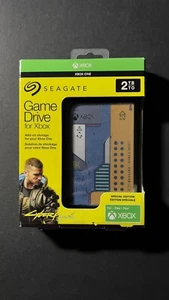 Seagate Cyberpunk 2077 Limited Edition Game Drive Microsoft XBOX One 2 TB Tested - Picture 1 of 2