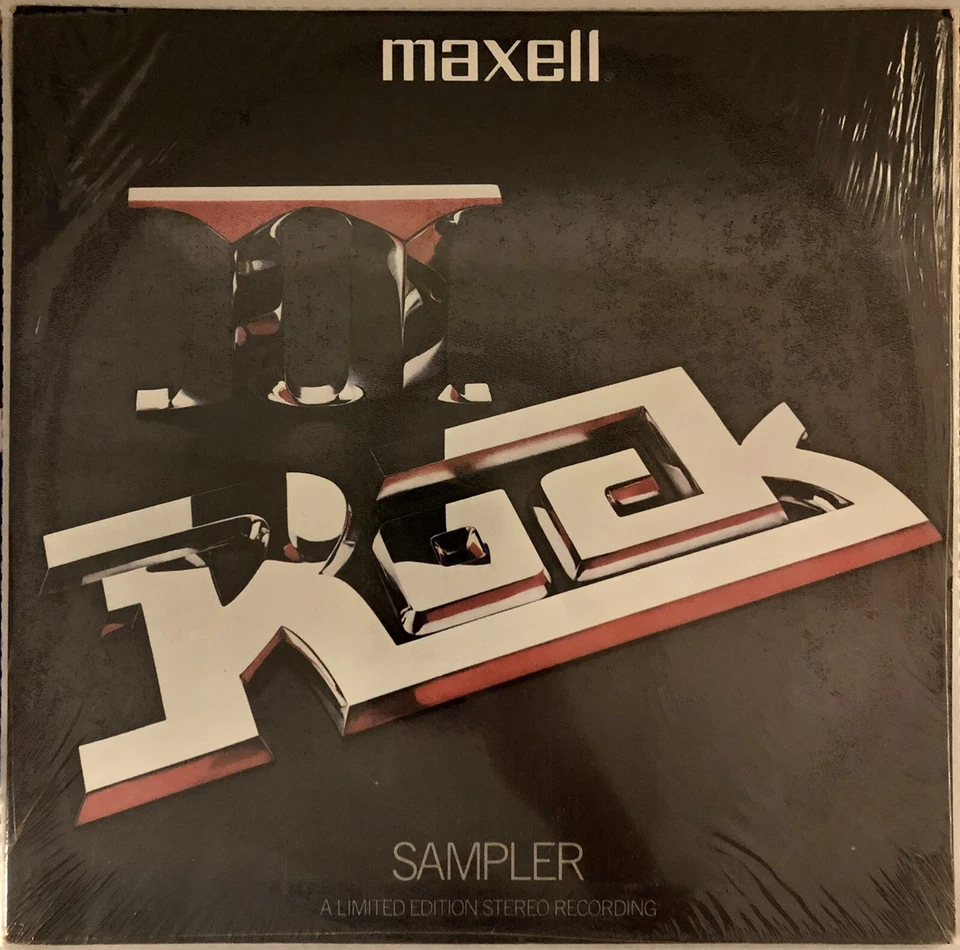 SEALED Maxell Rock II Sampler 1980 Maxell Vinyl - Image 1 of 2