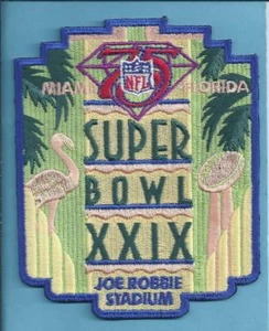 MIAMI FLORIDA PATCH 75 th Joe Robbie Stadium XXIX New - Imagen 1 de 1