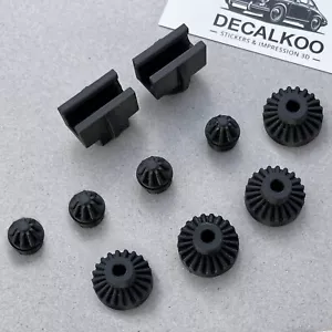 Kit de Réglage Phare Audi A3/S3 8I 2000-2003 - 8 Engrenages & 2 Supports - Foto 1 di 2