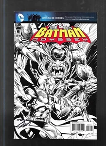 Batman Odyssey 6 2012 DC Variante Blanco y Negro Cubierta Firmada Neal Adams Mid-Ohio - Imagen 1 de 3