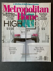Metropolitan Home Magazine April 2007 2000's Lifestyle Recipes Ads - Bild 1 von 12