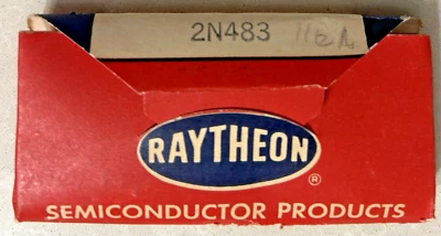Raytheon Transistor 2N483 With Original Packaging - Image 1 of 3