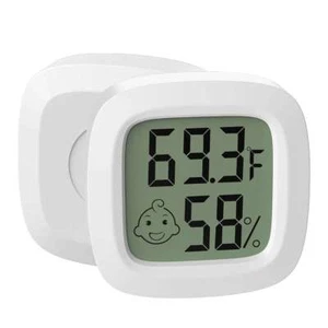Digital Thermometers Humidity Meter Indoor Room Temperature LCD Hygrometers US - Picture 1 of 12