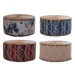 30x20cm Straw Futon Floor Cushion Pillow Mat Meditation Seat Cushion Tatami - Picture 1 of 29