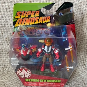 SUPER DINOSAUR action figure Derek Dynamo unopened box - Picture 1 of 3